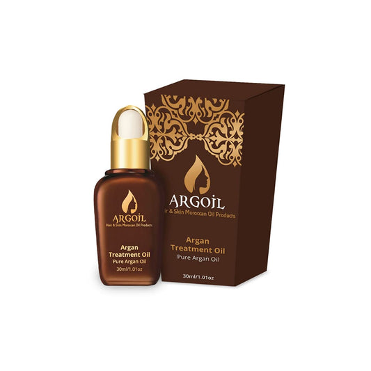 Argan Treatment Oil - Pure Moroccan Argan Oil with Vitamin E + Antioxidant, Anti Aging and Anti Wrinkles | Skin, Hair and Nails Oil Treatment, 30ml